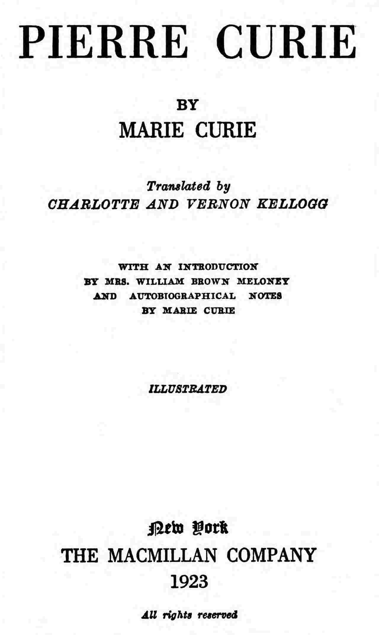 Cover of the audiobook “Pierre Curie”