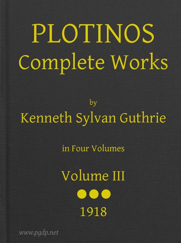 Cover of the audiobook “Plotinos: Complete Works, v. 3”