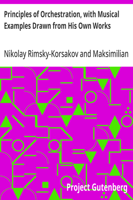 Cover of the audiobook “Principles of Orchestration, with Musical Examples Drawn from His Own Works”