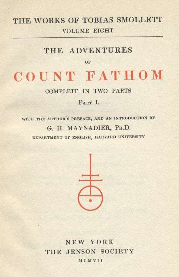 Cover of the audiobook “The Adventures of Ferdinand Count Fathom — Complete”