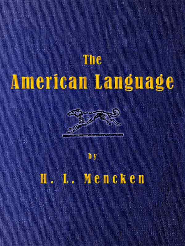 Cover of the audiobook “The American Language”