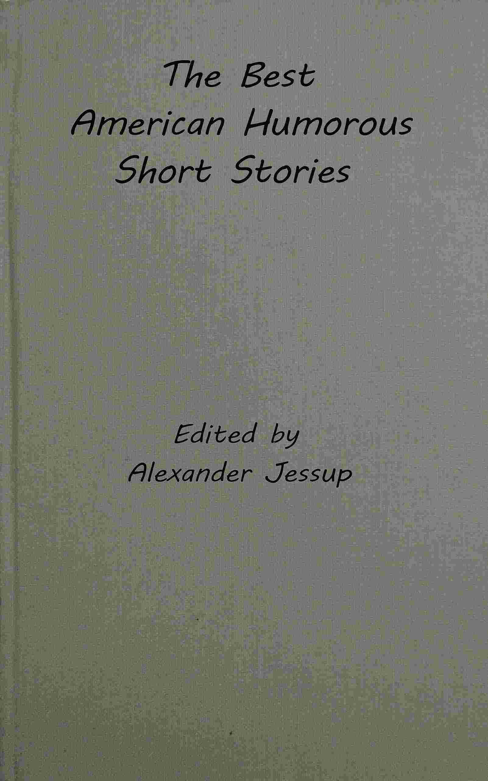Cover of the audiobook “The Best American Humorous Short Stories”