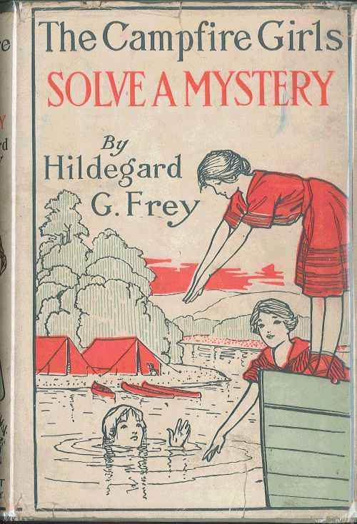 Cover of the audiobook “The Camp Fire Girls Solve a Mystery; Or, The Christmas Adventure at Carver House”