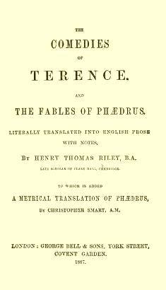 Cover of the audiobook “The Comedies of Terence”