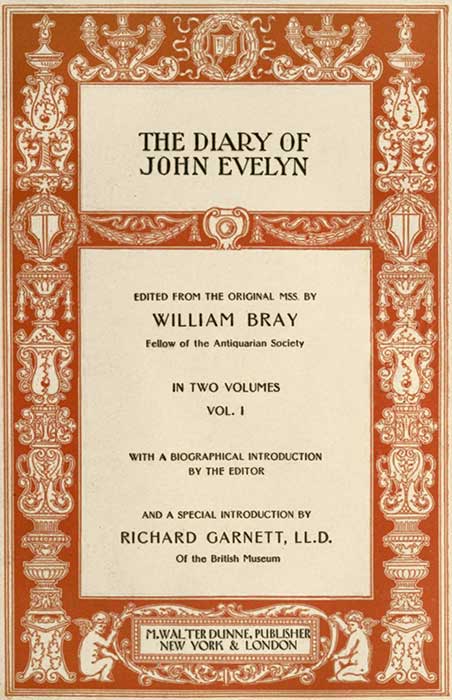 Cover of the audiobook “The Diary of John Evelyn (Volume 1 of 2)”