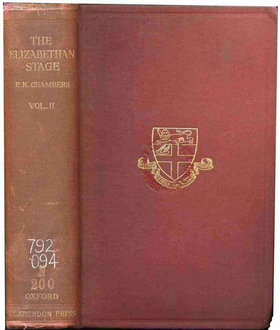 Cover of the audiobook “The Elizabethan Stage, Vol. 2”