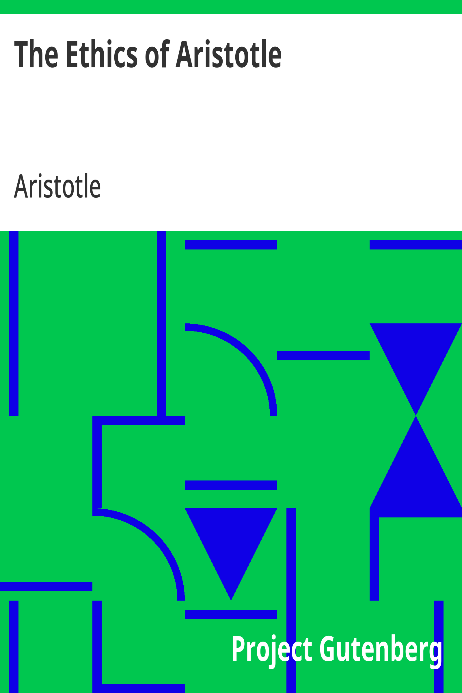 Cover of the audiobook “The Ethics of Aristotle”