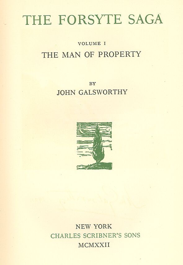 Cover of the audiobook “The Forsyte saga, Volume 1 : The man of property”