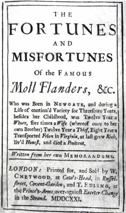 Cover of the audiobook “The Fortunes and Misfortunes of the Famous Moll Flanders”