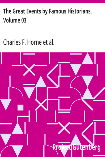 Cover of the audiobook “The Great Events by Famous Historians, Volume 03”