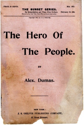 Cover of the audiobook “The Hero of the People: A Historical Romance of Love, Liberty and Loyalty”