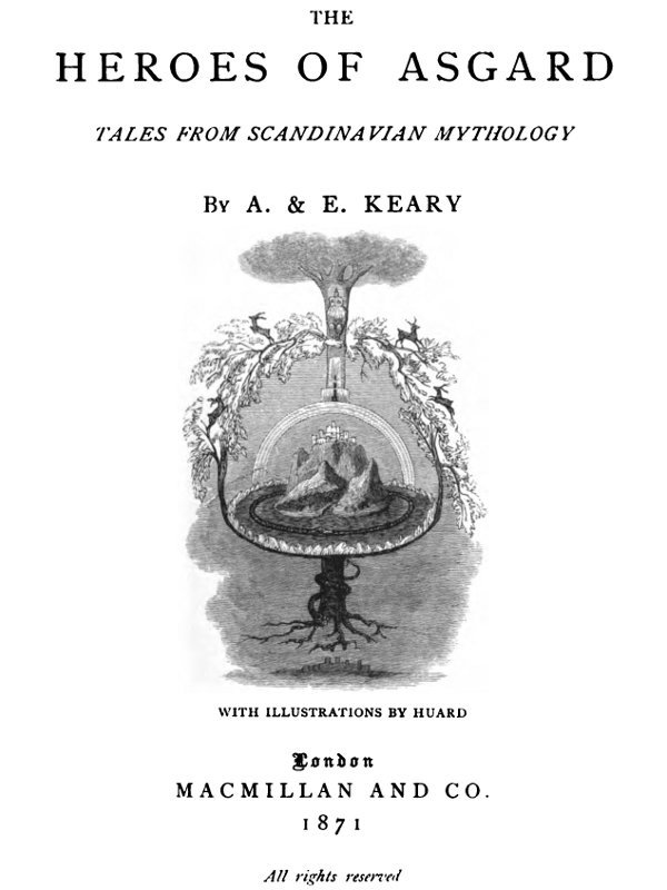 Cover of the audiobook “The Heroes of Asgard: Tales from Scandinavian Mythology”