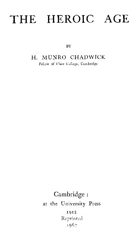 Cover of the audiobook “The Heroic Age”