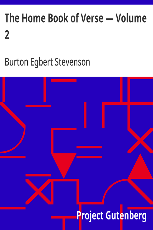 Cover of the audiobook “The Home Book of Verse — Volume 2”