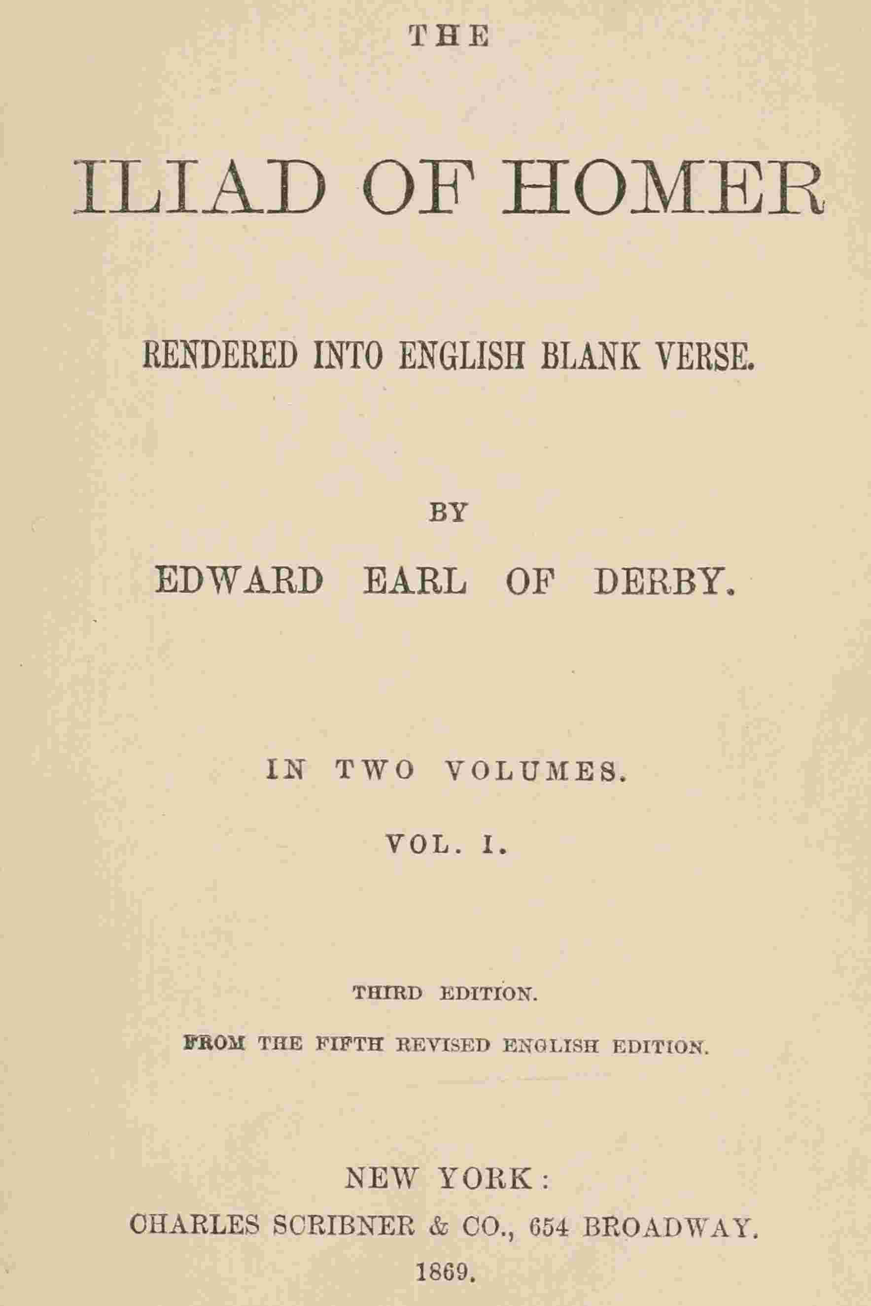 Cover of the audiobook “The Iliad”