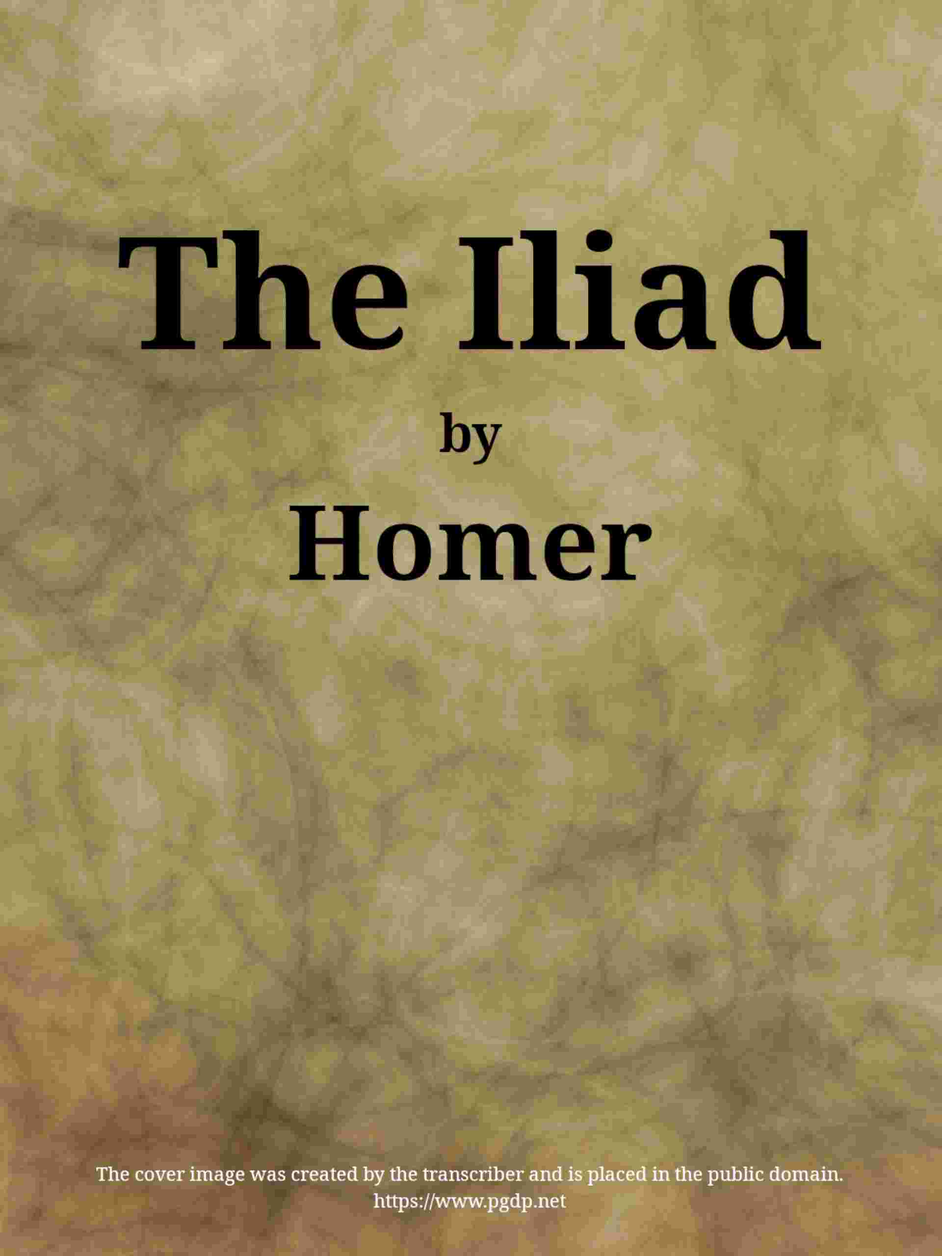 Cover of the audiobook “The Iliad”