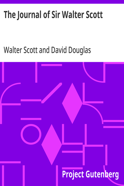 Cover of the audiobook “The Journal of Sir Walter Scott”