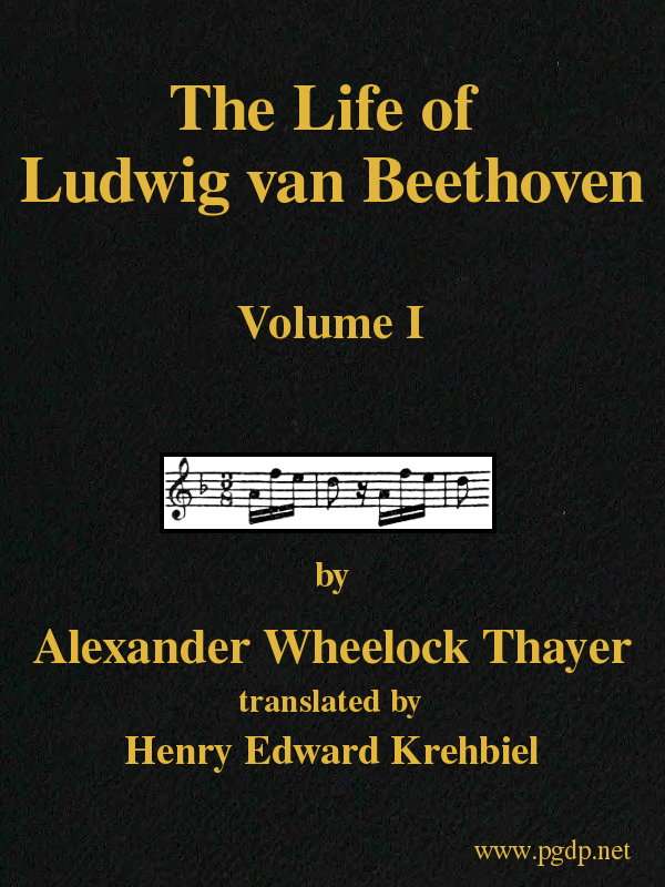 Cover of the audiobook “The Life of Ludwig van Beethoven, Volume I”