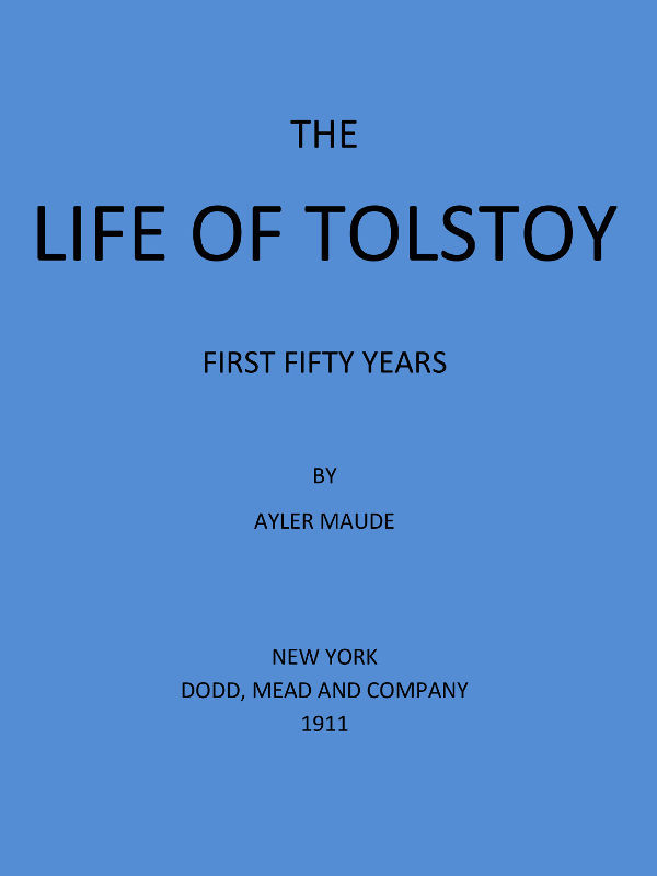 Cover of the audiobook “The Life of Tolstoy: First Fifty Years”