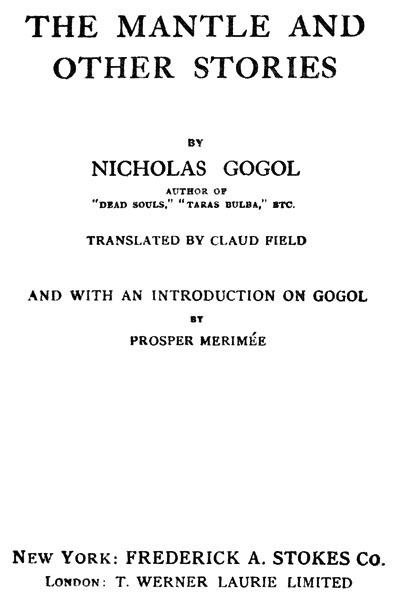 Cover of the audiobook “The Mantle, and Other Stories”