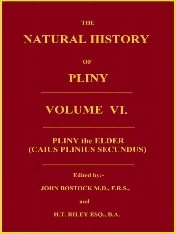 Cover of the audiobook “The Natural History of Pliny, Volume 6 (of 6)”