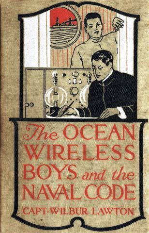 Cover of the audiobook “The Ocean Wireless Boys and the Naval Code”