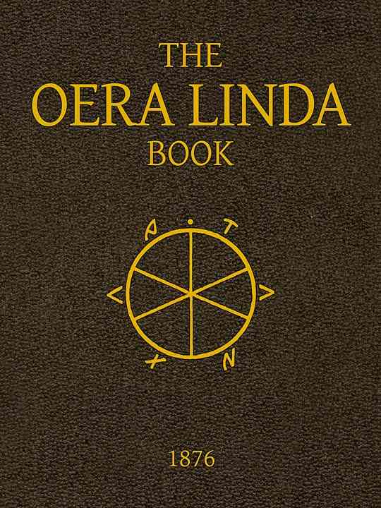 Cover of the audiobook “The Oera Linda Book, from a Manuscript of the Thirteenth Century”