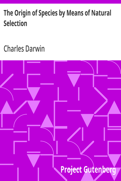 Cover of the audiobook “The Origin of Species by Means of Natural Selection”
