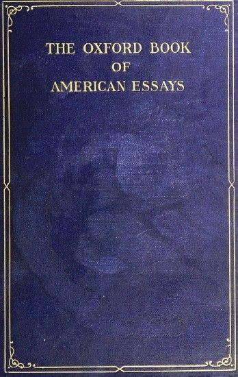 Cover of the audiobook “The Oxford Book of American Essays”