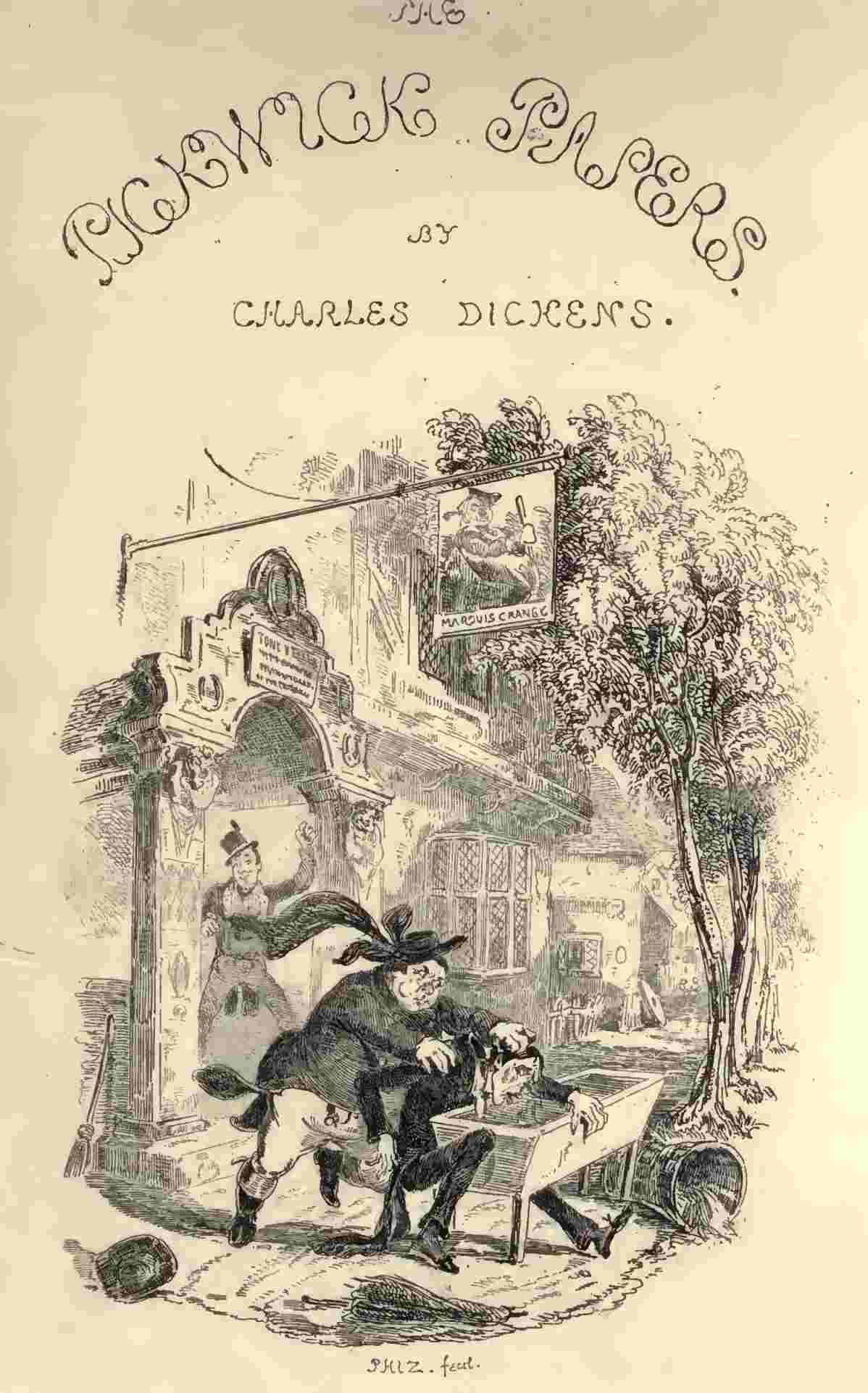 Cover of the audiobook “The Pickwick Papers”