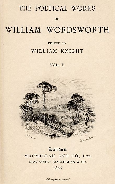 Cover of the audiobook “The Poetical Works of William Wordsworth — Volume 5 (of 8)”