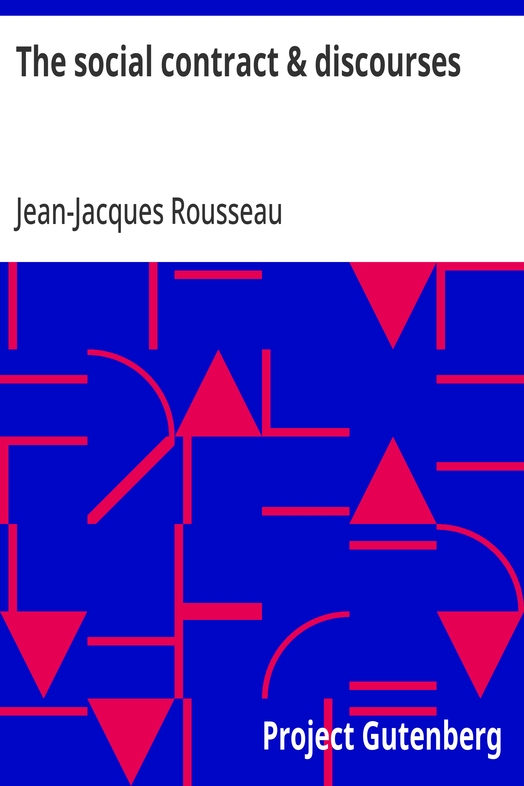 Cover of the audiobook “The social contract & discourses”