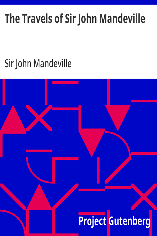 Cover of the audiobook “The Travels of Sir John Mandeville”