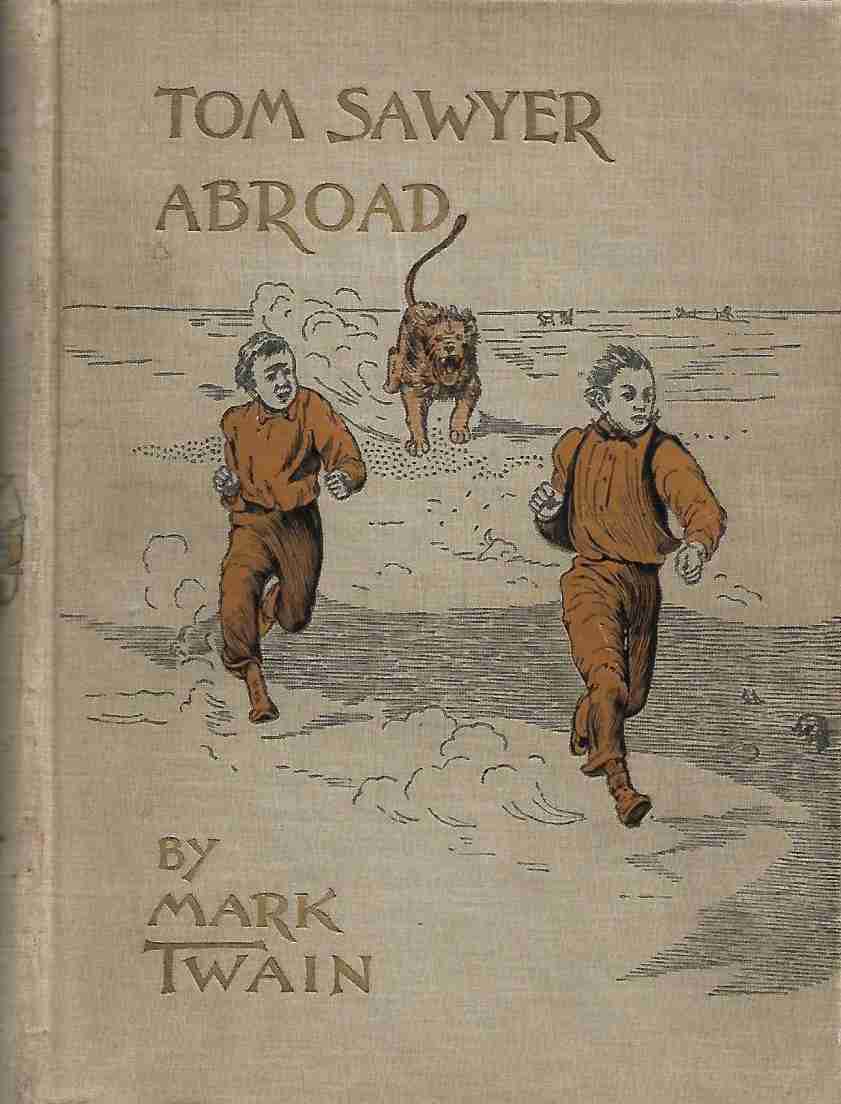 Cover of the audiobook “Tom Sawyer Abroad”