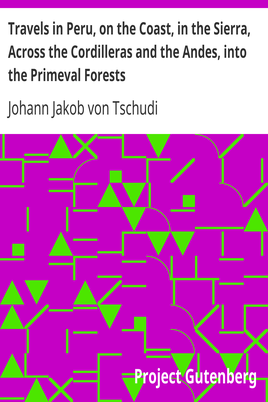 Cover of the audiobook “Travels in Peru, on the Coast, in the Sierra, Across the Cordilleras and the Andes, into the Primeval Forests”