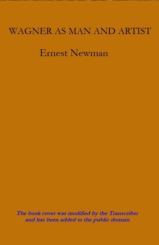 Cover of the audiobook “Wagner as Man & Artist”