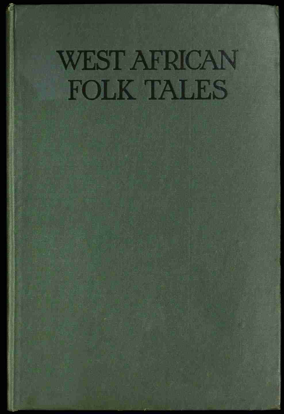 Cover of the audiobook “West African Folk-Tales”
