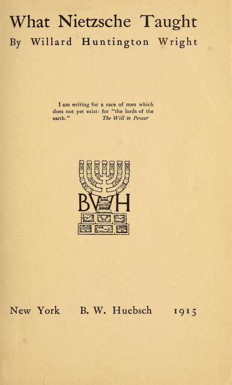 Cover of the audiobook “What Nietzsche Taught”