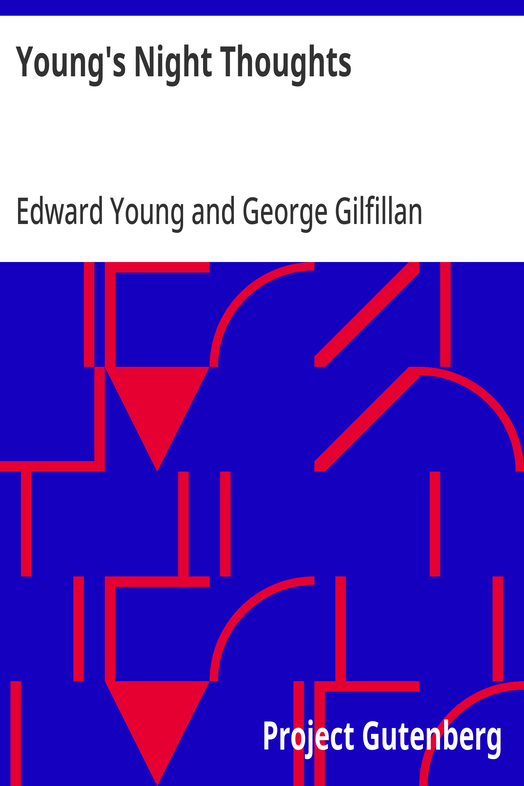 Cover of the audiobook “Young's Night Thoughts”